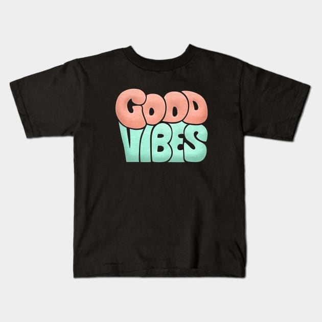 Good Vibes Kids T-Shirt by Red Rov